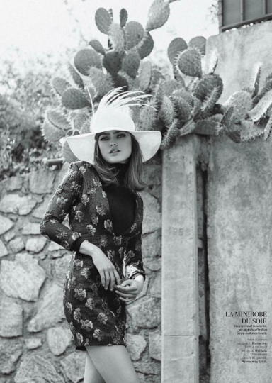 Sophie Vlaming for L’Officiel France August 2014 photographer Sophie van der Perre 